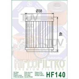 HIFLOFILTRO Filtr Oleju HF140 -  filtr motocyklowy | Sklep online Galonoleje.pl