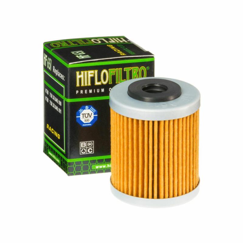 HIFLOFILTRO Filtr Oleju HF651 - filtr motocyklowy | Sklep online Galonoleje.pl