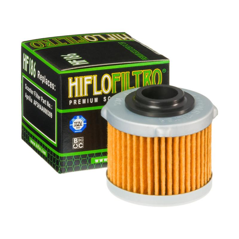 HIFLOFILTRO Filtr Oleju HF186 - filtr motocyklowy | Sklep online Galonoleje.pl