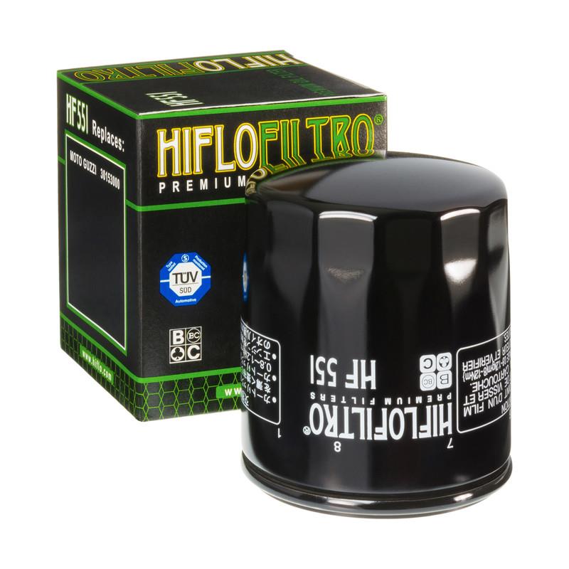 HIFLOFILTRO Filtr Oleju HF551 - filtr motocyklowy | Sklep online Galonoleje.pl