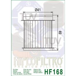 HIFLOFILTRO Filtr Oleju HF168 - filtr motocyklowy | Sklep online Galonoleje.pl