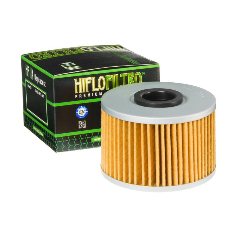 HIFLOFILTRO Filtr Oleju HF114 - filtr motocyklowy | Sklep online Galonoleje.pl