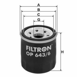 FILTRON Filtr oleju OP643/6 | Sklep online Galonoleje.pl