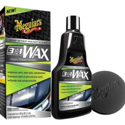 MEGUIARS 3in1 Wax Hybrid Wax 473ml - wosk samochodowy hybrydowy do lakieru | Sklep online Galonoleje.pl