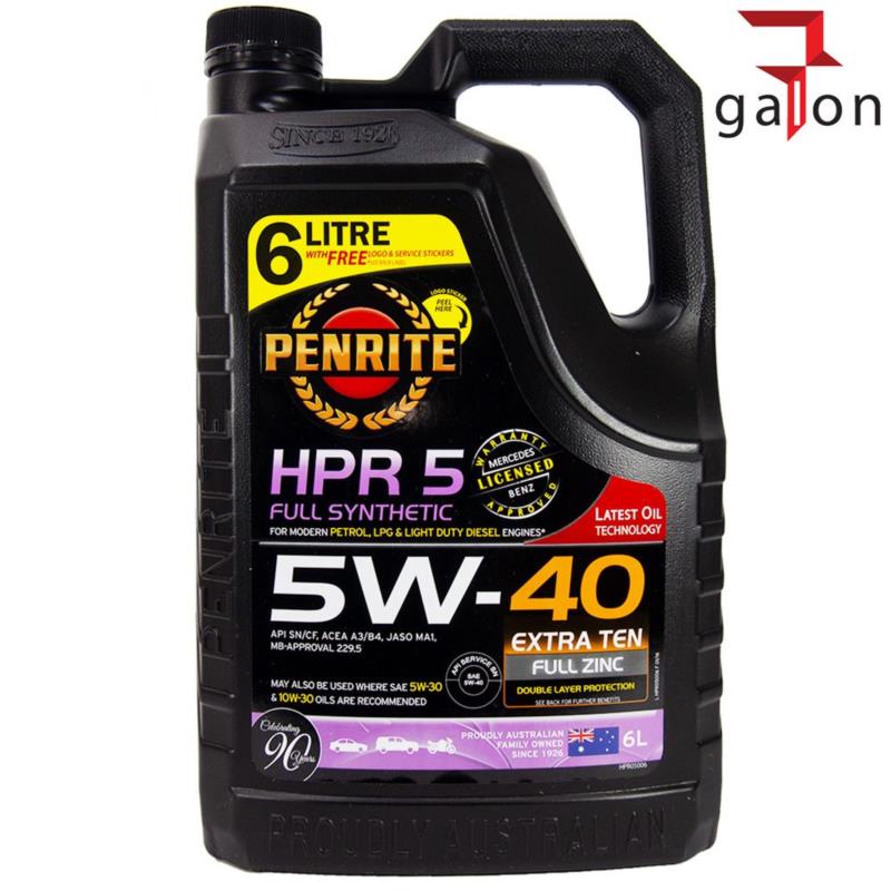 PENRITE HPR 5 5W40 6L - olej syntetyczny | Sklep online Galonoleje.pl