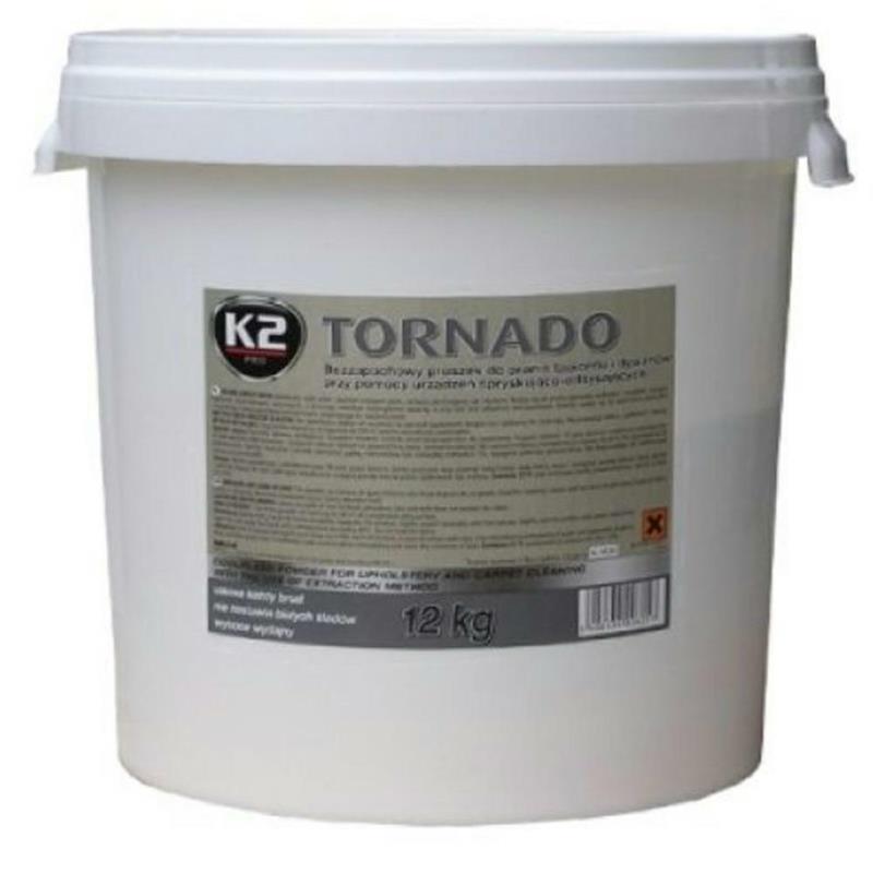 K2 Tornado 12kg - proszek do prania tapicerki materiałowej | Sklep online Galonoleje.pl