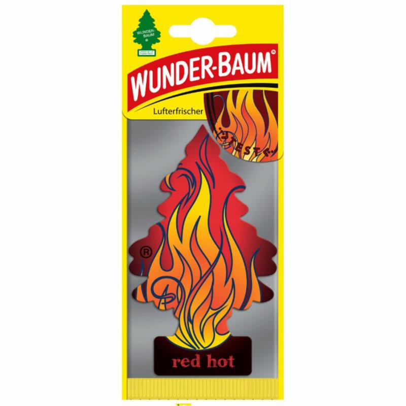 WUNDER BAUM Choinka - Red Hot - zapach do samochodu | Sklep online Galonoleje.pl