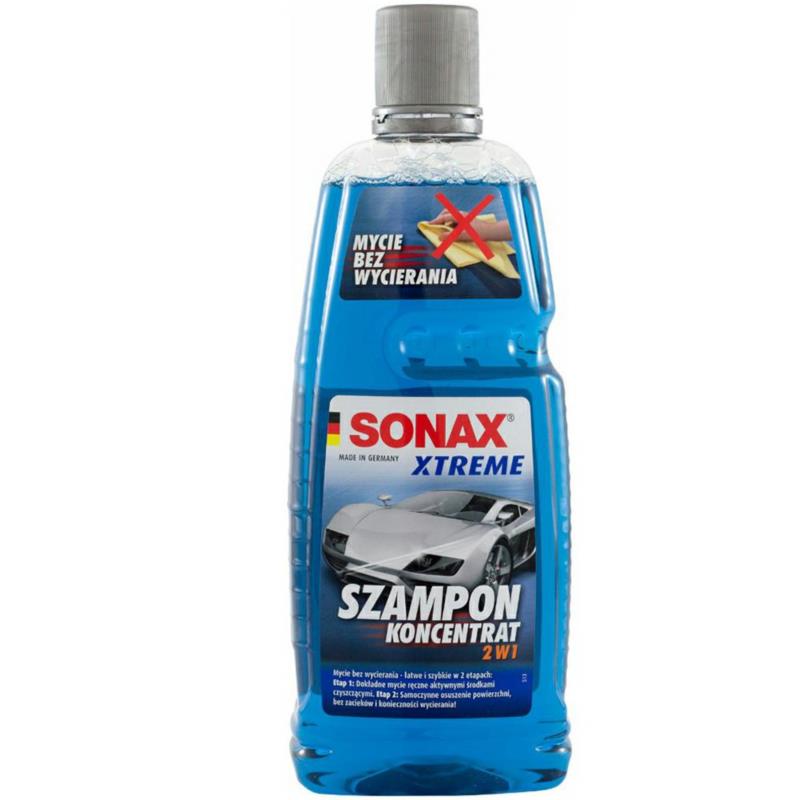 SONAX Xtreme Szampon 2w1 1L - szybkie osuszanie karoserii | Sklep online Galonoleje.pl