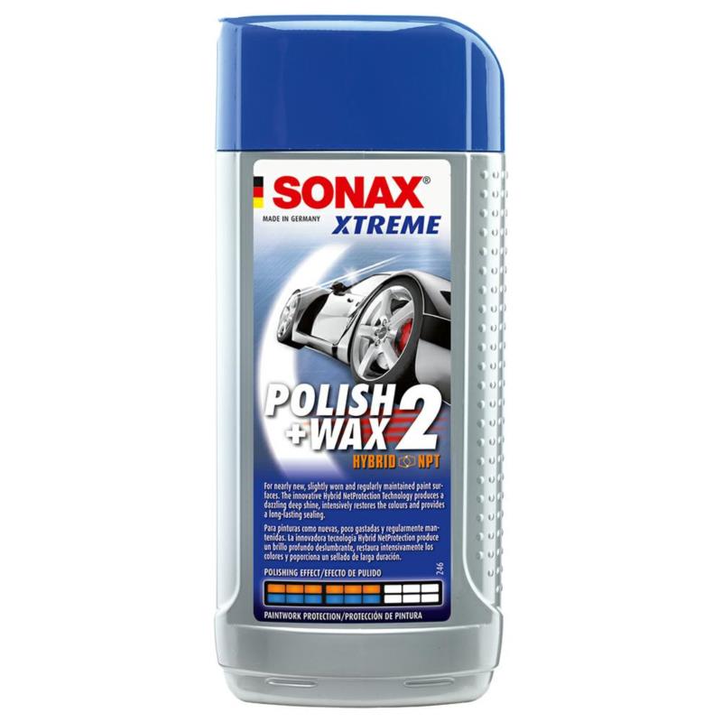 SONAX Xtreme Polish + Wax 2 250ml - wosk do lakierów | Sklep online Galonoleje.pl