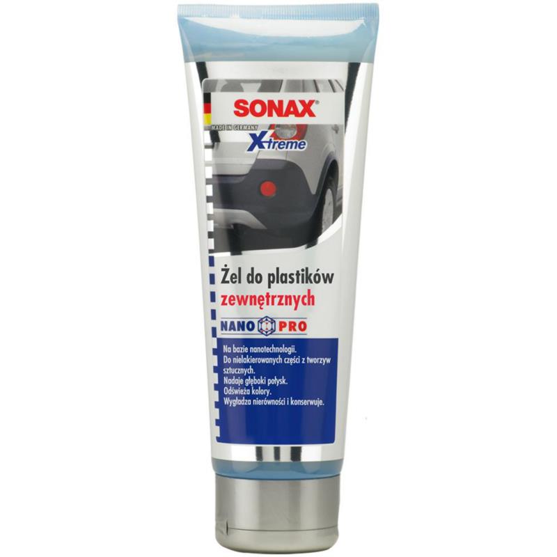 SONAX Xtreme Żel do Plastików 250ml - czernidło do plastików | Sklep online Galonoleje.pl
