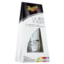 MEGUIARS White Wax 198g - wosk samochodowy do jasnych i białych lakierów | Sklep online Galonoleje.pl