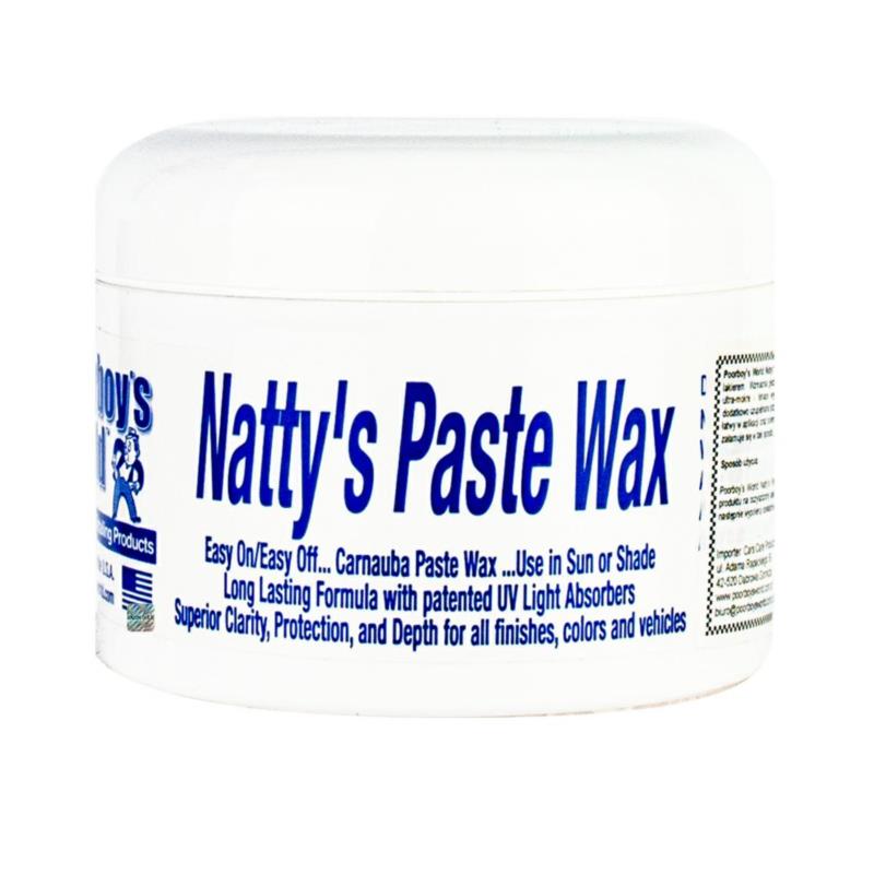 POORBOY`S Natty`s Paste Wax - Blue 227g - wosk naturalny | Sklep online Galonoleje.pl