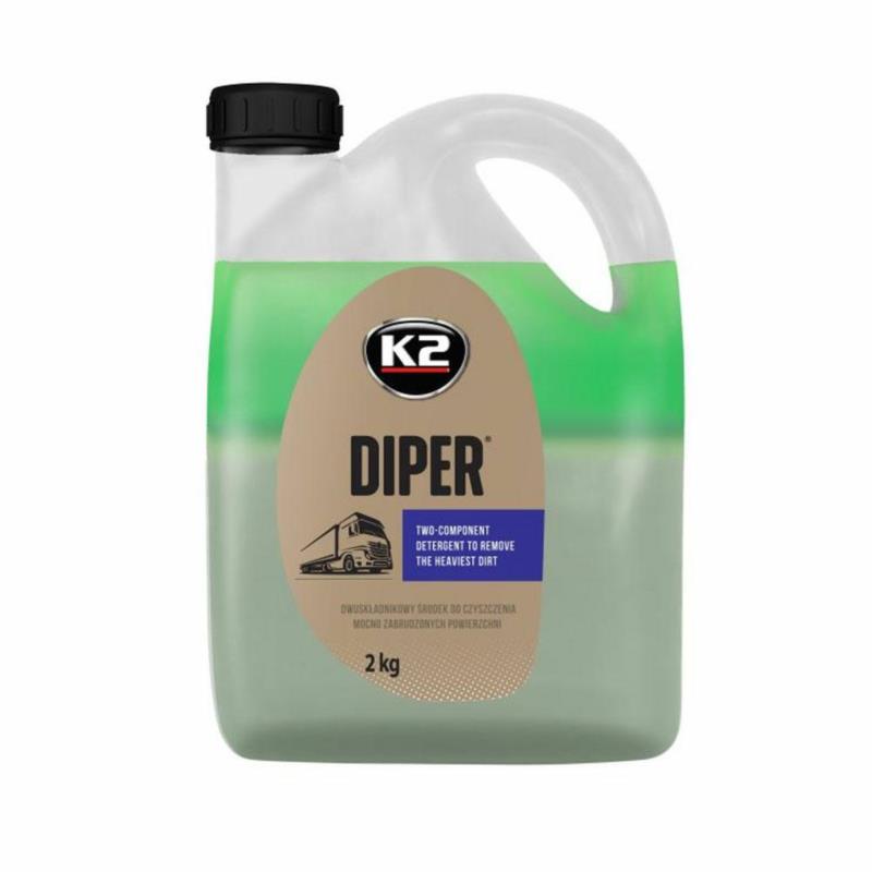 K2 Diper 2kg - Dwuskładnikowy środek do usuwania najcięższych zabrudzeń | Sklep online Galonoleje.pl