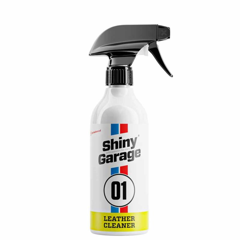 SHINY GARAGE Leather Cleaner 500ml - do czyszczenia tapicerki skórzanej | Sklep online Galonoleje.pl