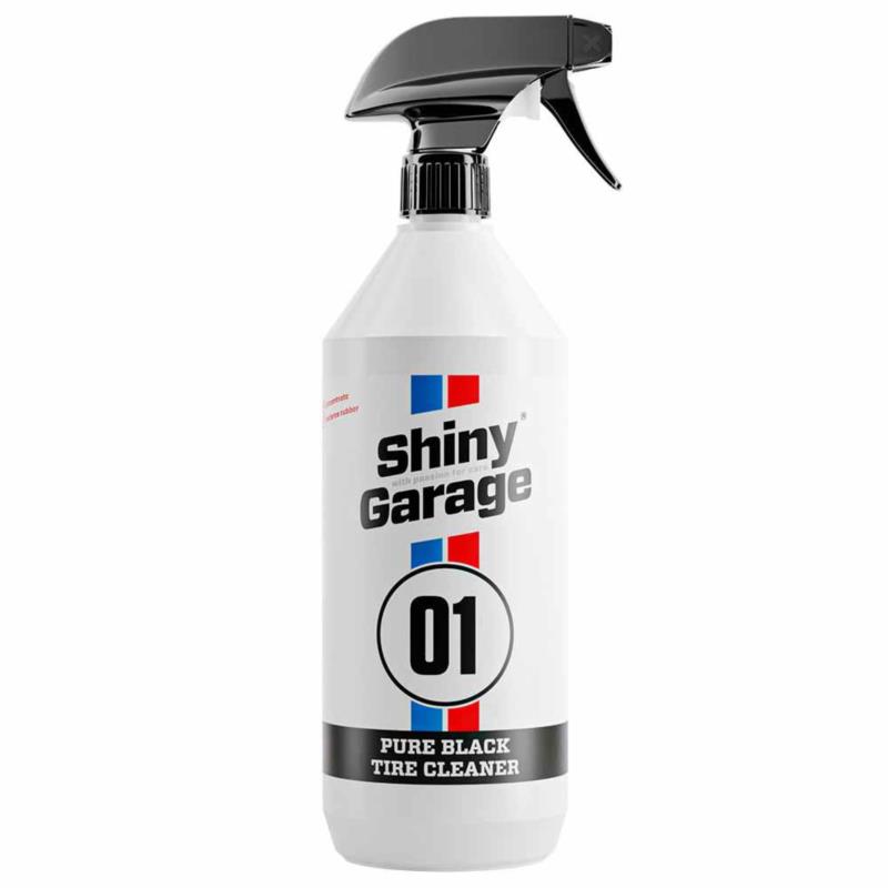 SHINY GARAGE Pure Black Tire Cleaner 1L - do czyszczenia opon i elementów gumowych | Sklep online Galonoleje.pl