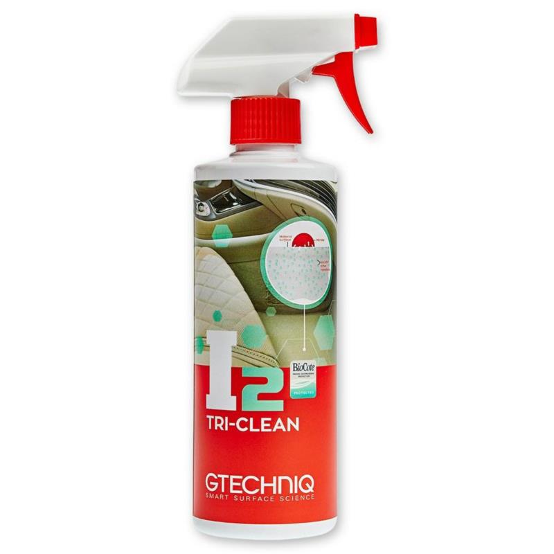 GTECHNIQ I2 Tri-Clean 500ml - antybakteryjny płyn do czyszczenia wnętrza | Sklep online Galonoleje.pl