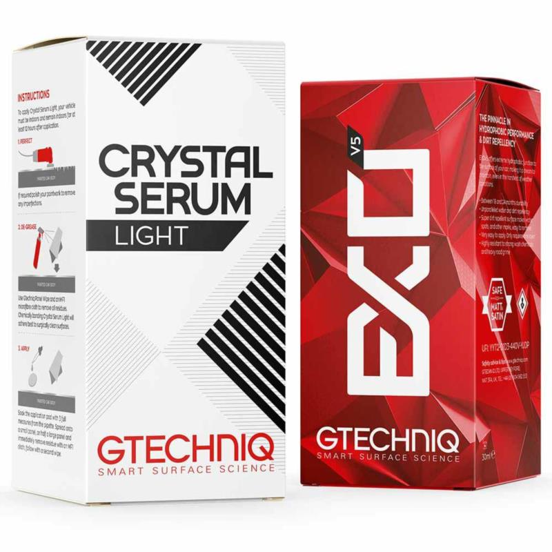 GTECHNIQ Crystal Serum Light + EXO 30ml - powłoka hydrofobowa | Sklep online Galonoleje.pl