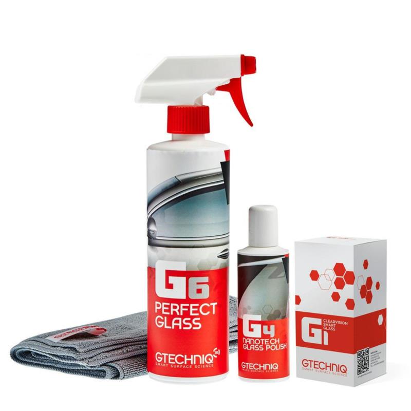 GTECHNIQ G1+G2+G4+G6 - zestaw do zabezpieczania szyb | Sklep online Galonoleje.pl
