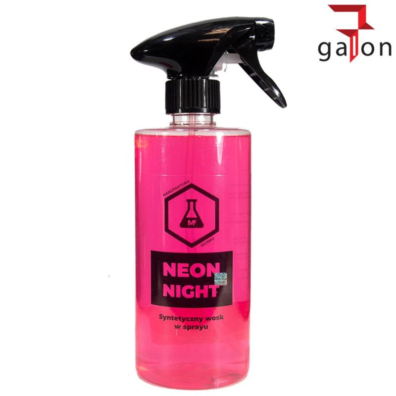 MANUFAKTURA WOSKU NEON NIGHT 500ml - syntetyczny wosk w spray'u | Sklep online Galonoleje.pl