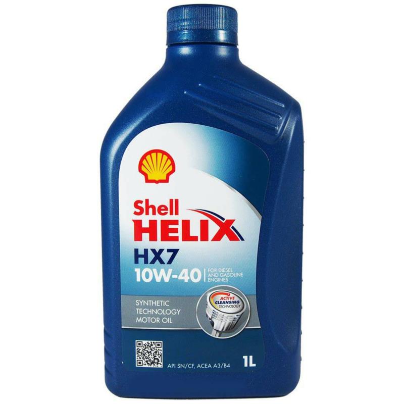 SHELL Helix HX7 10W40 1L - półsyntetyczny olej silnikowy | Sklep online Galonoleje.pl