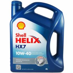 SHELL Helix HX7 10W40 4L - półsyntetyczny olej silnikowy | Sklep online Galonoleje.pl