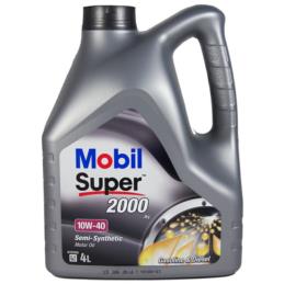 MOBIL Super 2000 X1 10W40 4L - półsyntetyczny olej silnikowy | Sklep online Galonoleje.pl