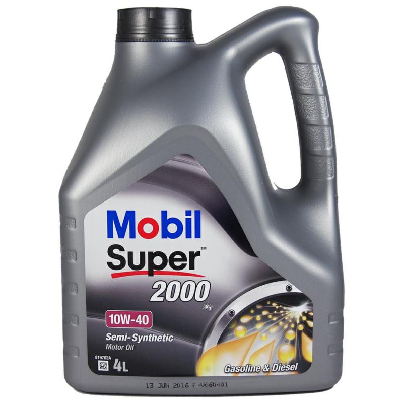 MOBIL Super 2000 X1 10W40 4L - półsyntetyczny olej silnikowy | Sklep online Galonoleje.pl