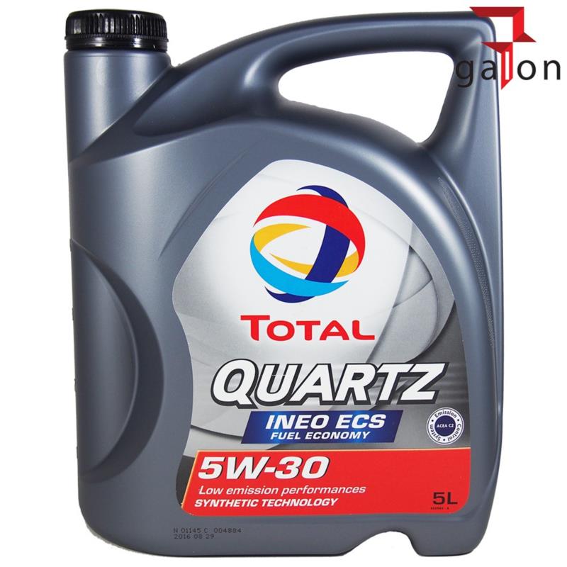 TOTAL Quartz Ineo ECS 5W30 5L - syntetyczny olej silnikowy | Sklep online Galonoleje.pl