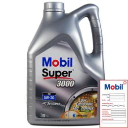 MOBIL Super 3000 XE 5W30 5L - syntetyczny olej silnikowy | Sklep online Galonoleje.pl