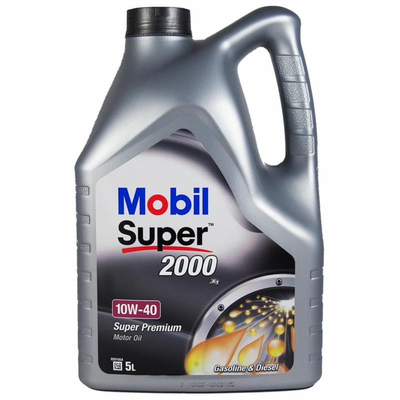 MOBIL Super 2000 X1 10W40 5L - półsyntetyczny olej silnikowy | Sklep online Galonoleje.pl