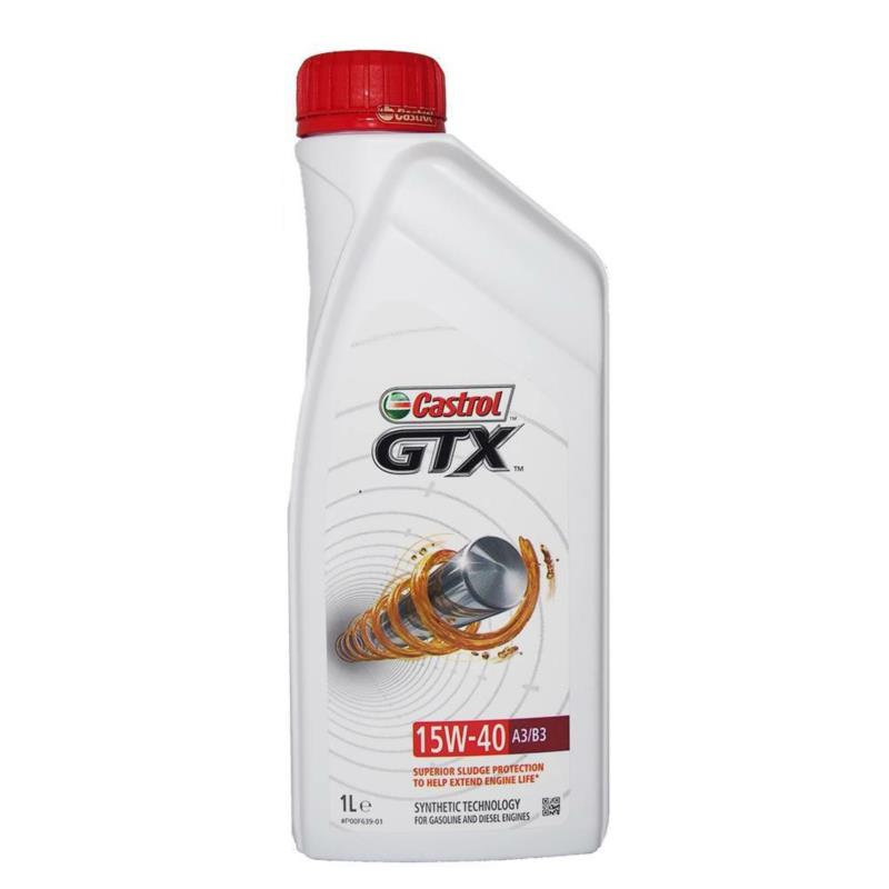 CASTROL GTX A3/B4 15w40 1L - mineralny olej silnikowy | Sklep online Galonoleje.pl