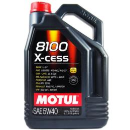 MOTUL 8100 X-Cess A3/B4 5w40 5L - syntetyczny olej silnikowy | Sklep online Galonoleje.pl