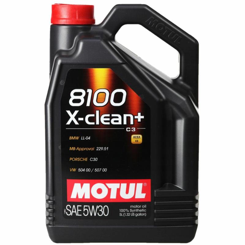 MOTUL 8100 X-Clean+ C3 5w30 5L - syntetyczny olej silnikowy | Sklep online Galonoleje.pl
