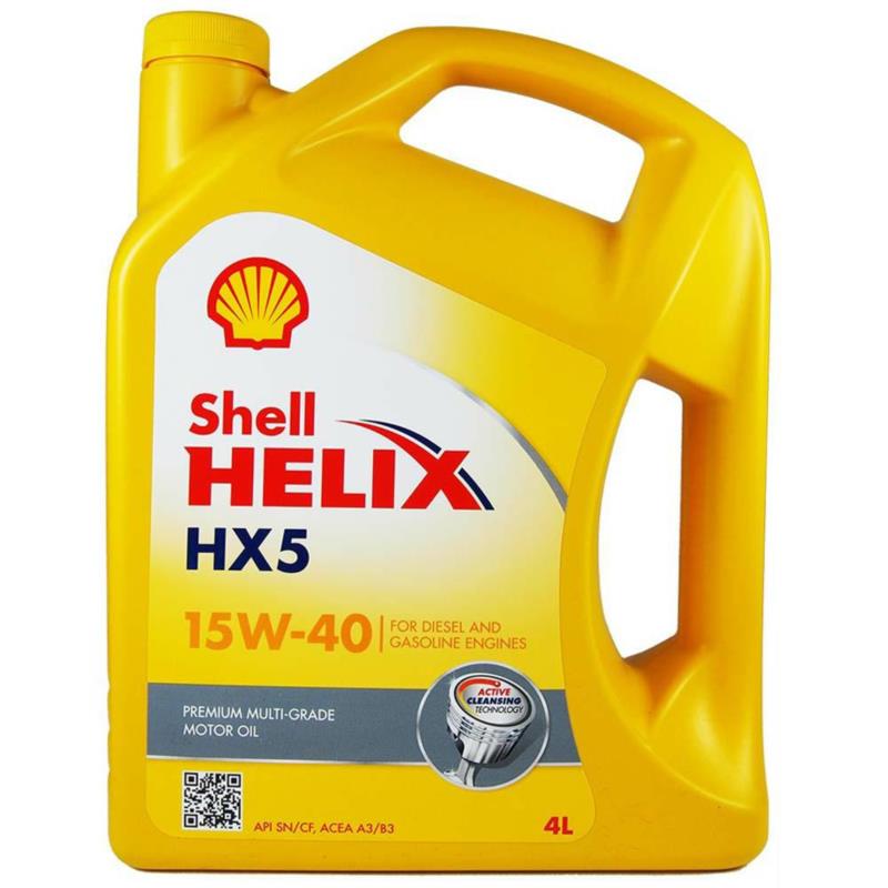 SHELL Helix HX5 15W40 4L - mineralny olej silnikowy | Sklep online Galonoleje.pl