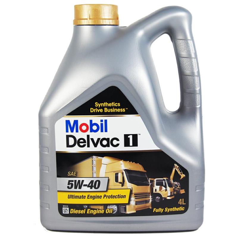 MOBIL Delvac 1 5W40 4L - olej silnikowy do aut ciężarowych | Sklep online Galonoleje.pl