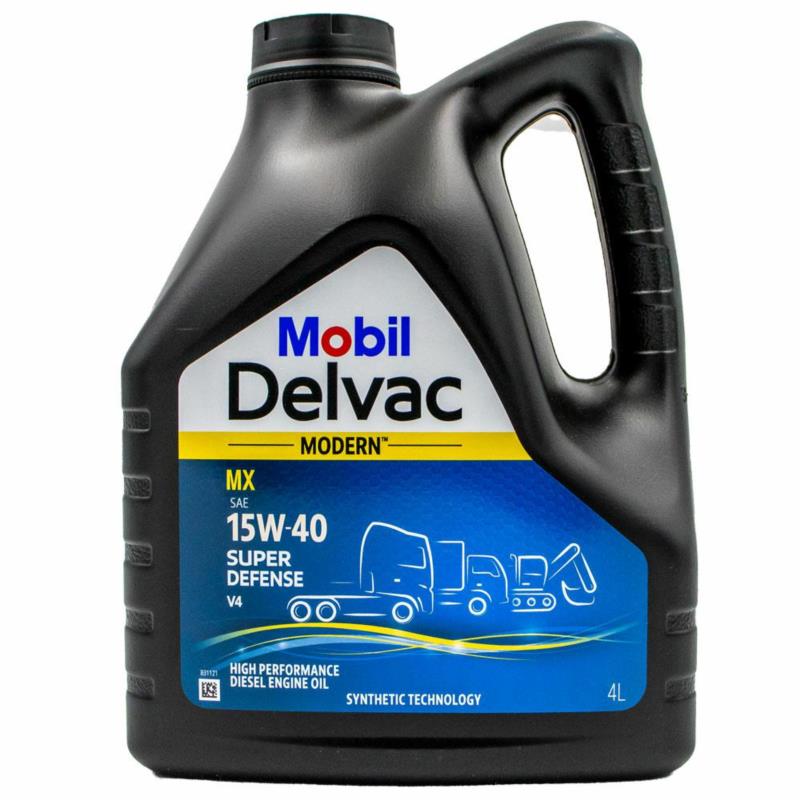 MOBIL Delvac MX 15W40 4L - olej silnikowy do aut ciężarowych | Sklep online Galonoleje.pl