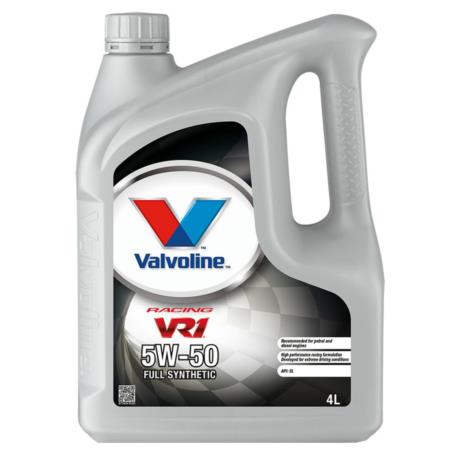 VALVOLINE VR1 Racing 5w50 4L - syntetyczny olej silnikowy