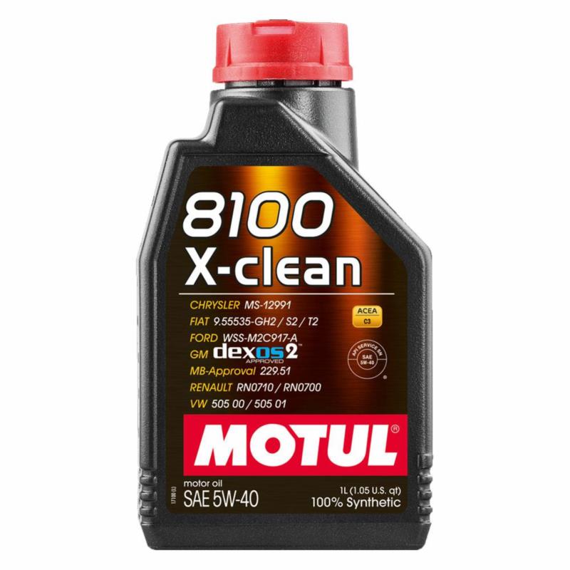 MOTUL 8100 X-Clean C3 5w40 1L - syntetyczny olej silnikowy | Sklep online Galonoleje.pl