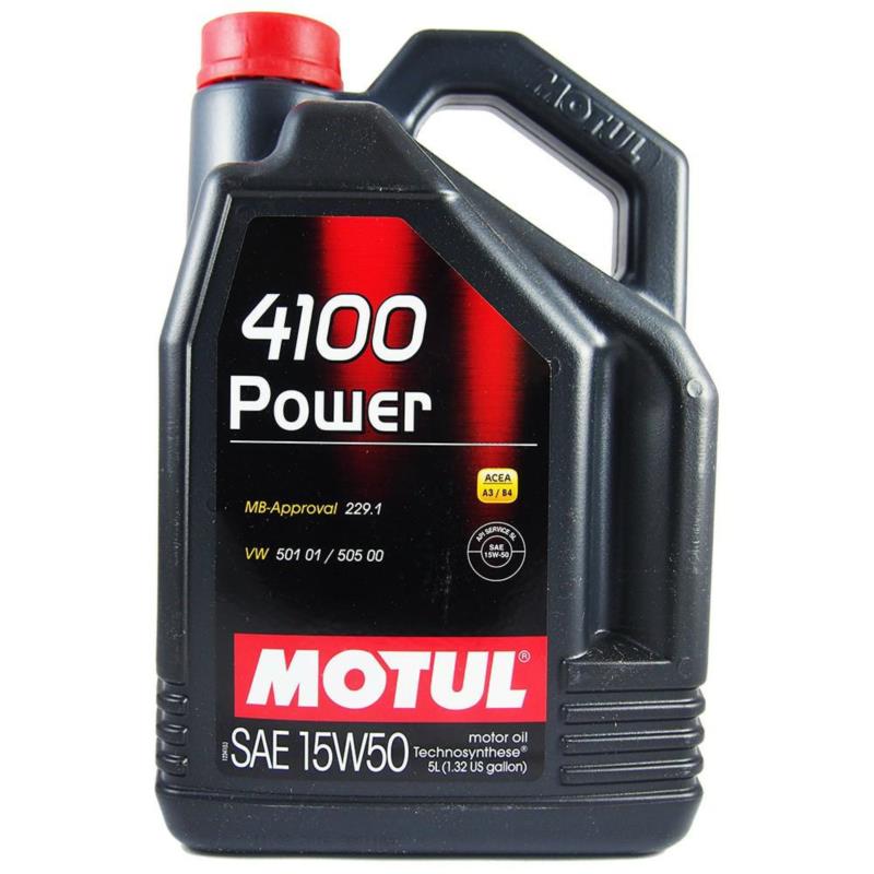 MOTUL 4100 Power 15w50 5L - półsyntetyczny olej silnikowy | Sklep online Galonoleje.pl