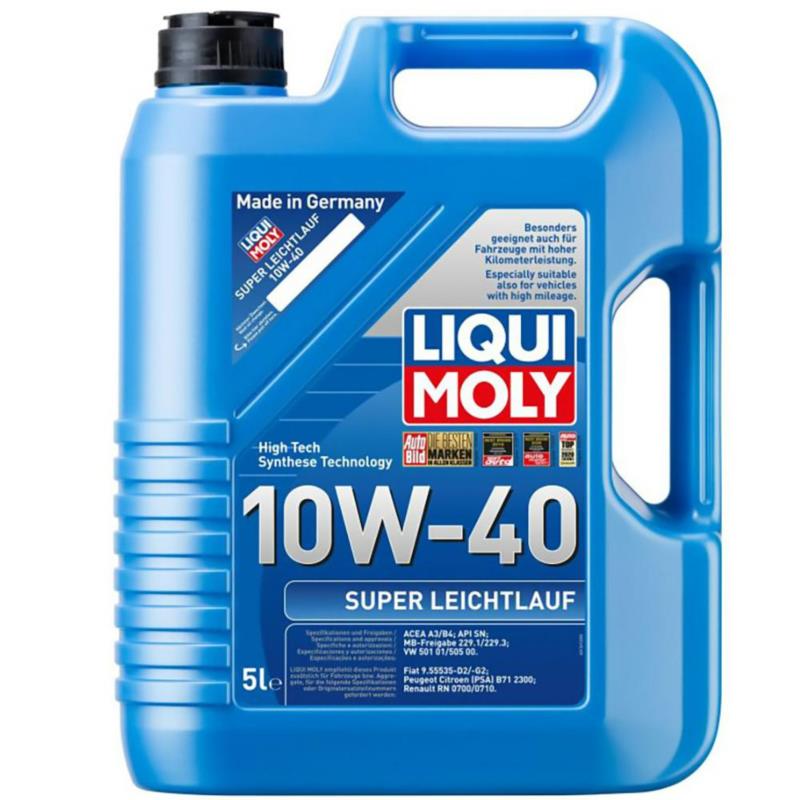 LIQUI MOLY High Tech Super Leichtlauf 10w40 5L 9505 - olej silnikowy do silników starszej generacji