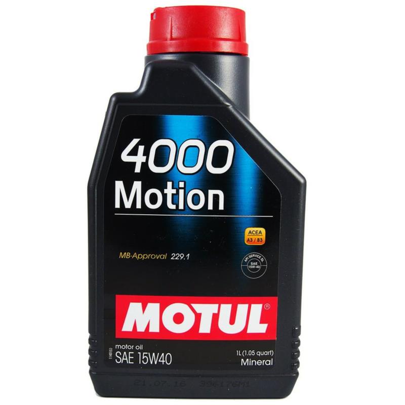MOTUL 4000 Motion 15w40 1L - mineralny olej silnikowy | Sklep online Galonoleje.pl