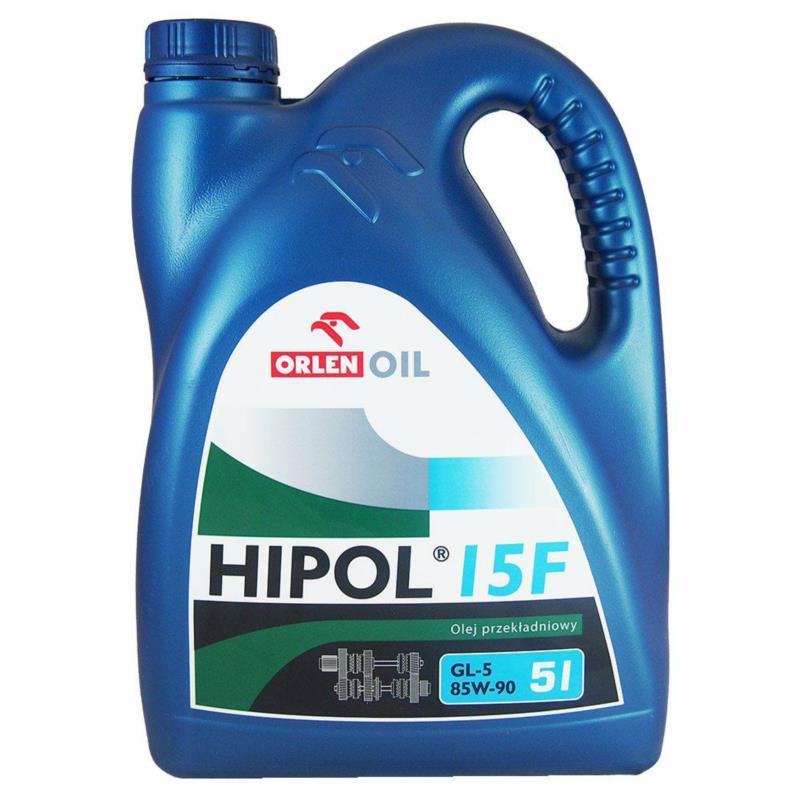 ORLEN Hipol 15F 85W90 5L - olej przekładniowy do skrzyni biegów manualnej i mostu | Sklep online Galonoleje.pl