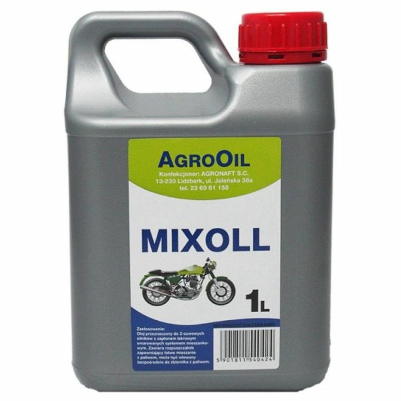 AGROOIL MIXOL 1L mineralny olej do 2-suwów | Sklep online Galonoleje.pl