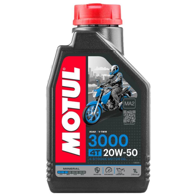 MOTUL 3000 4T Mineral 20w50 1L - mineralny olej motocyklowy | Sklep online Galonoleje.pl
