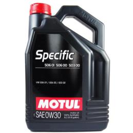MOTUL Specific 506.01 506.00 503.00 0w30 5L - syntetyczny olej silnikowy | Sklep online Galonoleje.pl