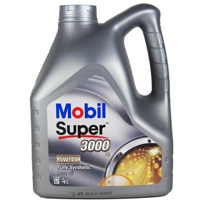 MOBIL Super 3000 X1 5W40 4L - syntetyczny olej silnikowy | Sklep online Galonoleje.pl