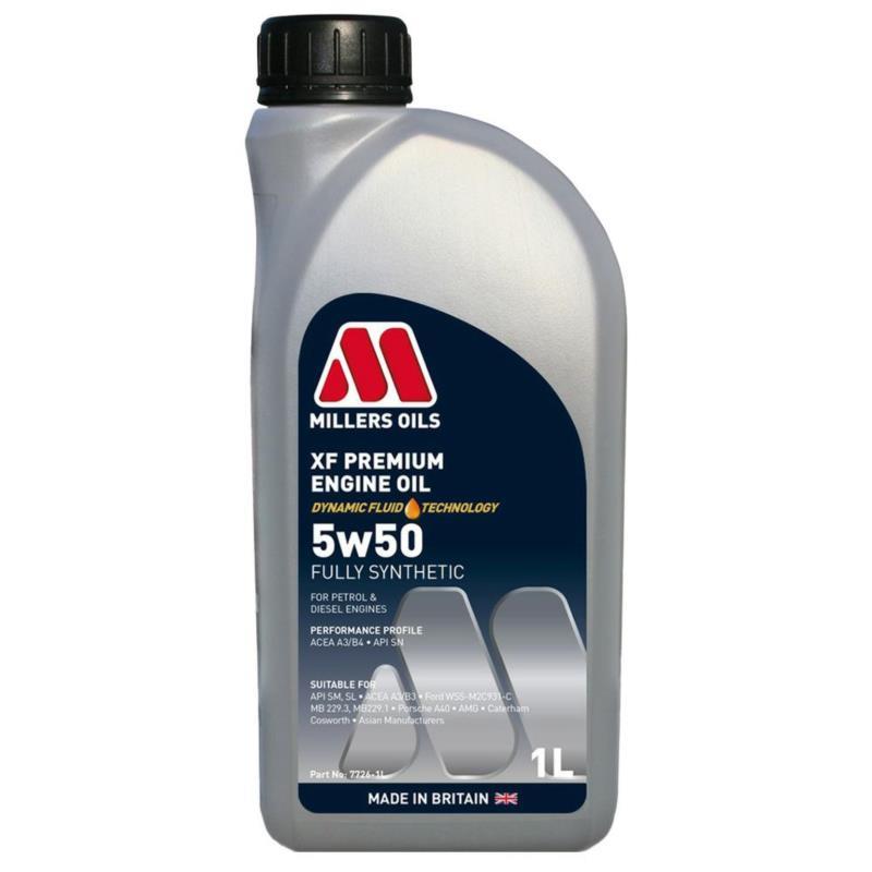 MILLERS OILS XF Premium 5w50 1L - olej silnikowy | Sklep online Galonoleje.pl