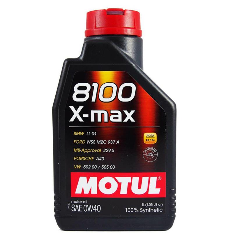 MOTUL 8100 X-Max A3/B4 0w40 1L - syntetyczny olej silnikowy | Sklep online Galonoleje.pl