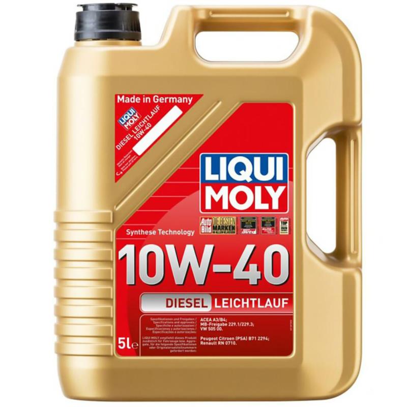 LIQUI MOLY Diesel Leichtlauf 10w40 5L 21315 - samochodowy olej silnikowy półsyntetyczny | Sklep online Galonoleje.pl