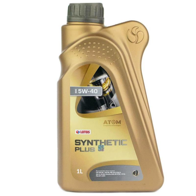 LOTOS Synthetic Plus 5W40 1L - syntetyczny olej silnikowy | Sklep online Galonoleje.pl